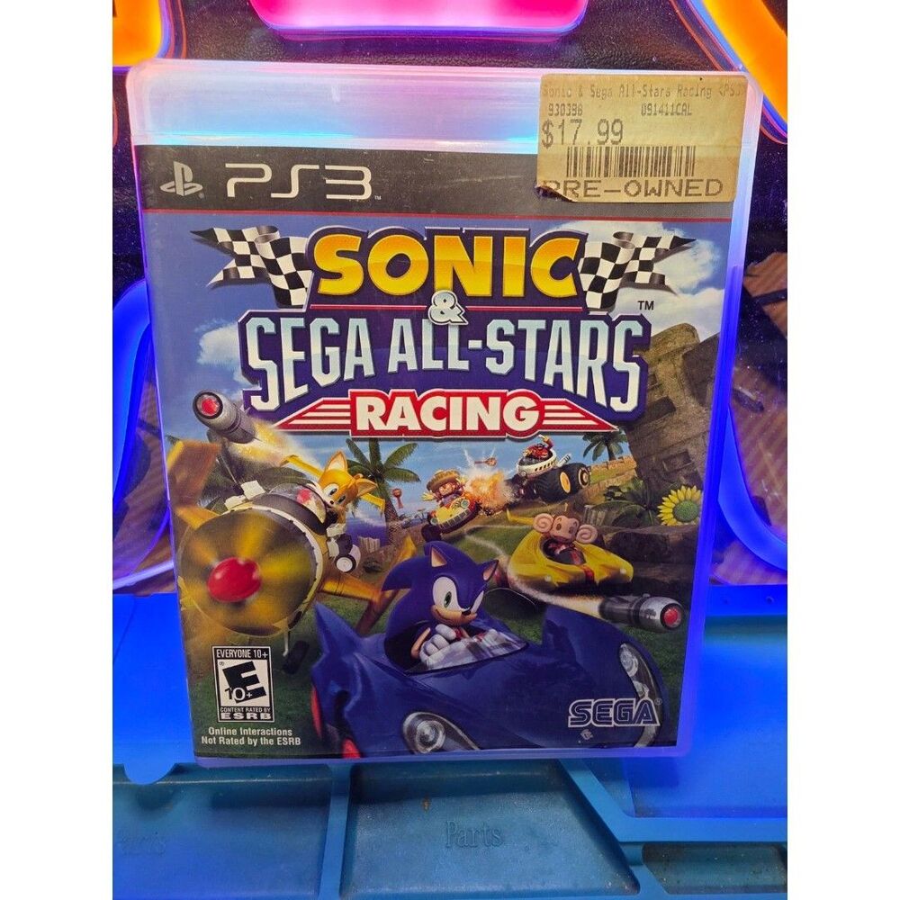 Sonic & SEGA All-Stars Racing for Sony PlayStation 3